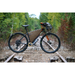 Wilde Wilde Supertramp - Gray/Green Frameset - $1200.00 at Angry Catfish Bicycle