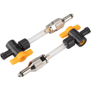 Jagwire Elite DOT Bleed Kit Adapters with 1/4 Turn Valves