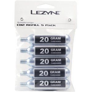 Lezyne 20G CO2 Cartridge - 5 Pack