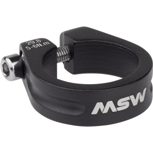Msw MSW MSW Seatpost Clamp - 29.8mm, Black - $7.99 at Angry Catfish Bicycle