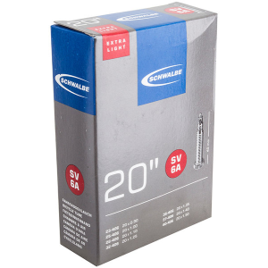 Schwalbe Schwalbe 20-Inch Presta Valve Tube (Extra Light Casing) - $11.98 at Angry Catfish Bicycle