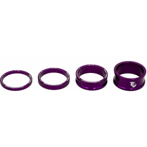 Wolf Tooth Wolf Tooth Headset Spacer Kit 3, 5, 10, 15mm, Purple
