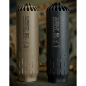 HuxWrx Flow 556K/762Ti Suppressor + Flash Hider - 7.62mm , FDE