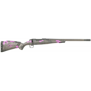 Fierce Firearms ROGM65CM20BP Mini Rogue  6.5 Creedmoor 4+1 20 Hand Lapped/Match Grade Barrel, Black Cerakote Steel Receiver, Purple Camo Mini Rogue w/Adj Comb & Picatinny Rail Carbon Fiber Stock
