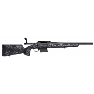 Horizon Firearms RF015P221814T21 Villain  22 Creedmoor 18 Black Fluted Threaded Barrel, Black Steel Receiver w/Picatinny Rail, Fixed Iota Eko Carbon Fiber Stock