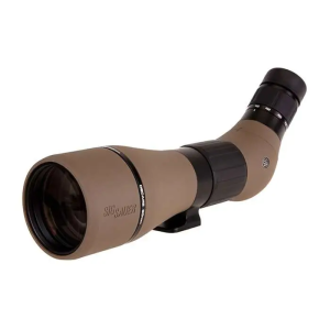 Sig Sauer OSCAR8 SPOTTING SCOPE, 27-55X80MM, HDX LENS, ANGLED EYEPIECE, FDE - $1659.99 at BattleHawk Armory