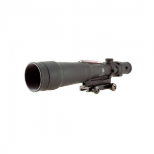 Trijicon 100173 ACOG  5.5x 50mm Obj 18.40 ft @ 100 yds FOV Matte Black Finish Illuminated Red Chevron 223 BAC