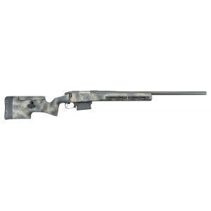 Bergara Premier Ridgeback 6.5 PRC 7+1 26 Medium Palma Taper Barrel, Graphite Black Cerakote Steel Receiver, Woodland Camo Adjustable Cheekpiece Rifle
