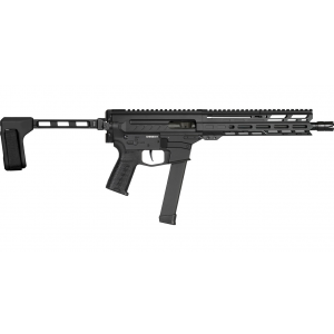CMMG Dissent MkGs 9mm 10.5 33+1 Armor Black Braced Pistol