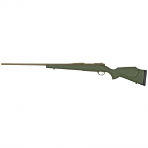 Weatherby MWL01N300WR8B Mark V Weathermark LT 300 Wthby Mag 3+1 26 Flat Dark Earth Cerakote Green w/FDE Speckle Fixed Monte Carlo Stock Right Hand