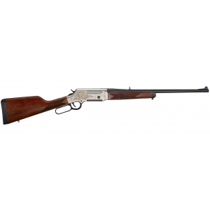 Henry Long Ranger Deluxe Engraved .308 Win 4+1 20 American Walnut Nickel Plated w/24K Gold Inlay Rifle