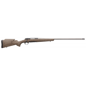BROWNING X-bolt Western Hunter Long Range 300 Prc 3 Round 26 Flat Dark Earth Cerakote W/spider Web Hard Core Fiber-fusion W/adj Comb Stock Matte Blued Right Hand Rifle