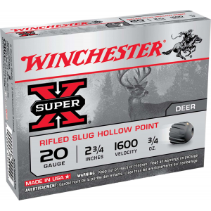 Winchester Super-X Rifled Hollow Point 3/4oz Ammo