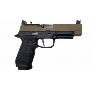 Wilson Combat SIG P320 9mm 17+1 FDE Slide Black Frame Optic Cut Pistol