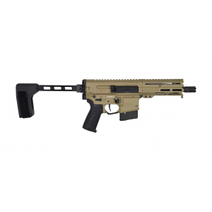 CMMG Dissent Mk4, .338 ARC, 6.5 Barrel, 1- 10rd Magazine, Coyote Tan, Braced, Pistol