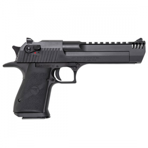 Magnum Research Desert Eagle Mark XIX, .50AE, 6 Barrel w/ Integral Muzzle Brake, 1- 7rd Magazine, Black, Pistol