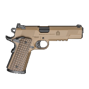 Springfield Armory 1911 TRP 45ACP 8+1rd 5 Barrel Coyote Tan Pistol