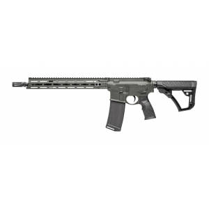 Daniel Defense DDM4 V7 SLW 5.56x45mm NATO 14.5 32+1 Deep Woods Green Cerakote 6 Position w/SoftTouch Overmolding Stock Rifle
