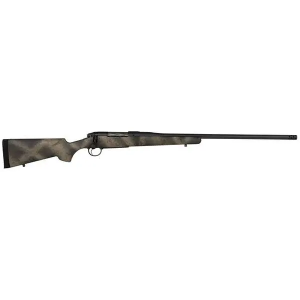 Bergara Rifles Premier Highlander 28 Nosler 2+1 26 Woodland Camo Grayboe Stock Sniper Gray Cerakote Right Hand