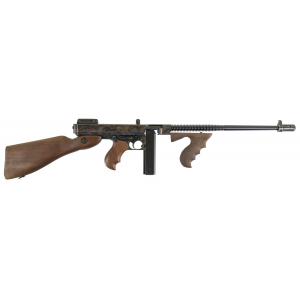 Thompson T1CH 1927A-1 Deluxe 45 ACP 18 20+1 Color Case Hardened
