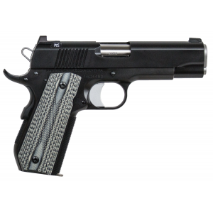 Dan Wesson 01826 Valor V-Bob 45 ACP 4.25 8+1 Black Duty Finish Stainless Steel Black Polymer Grip