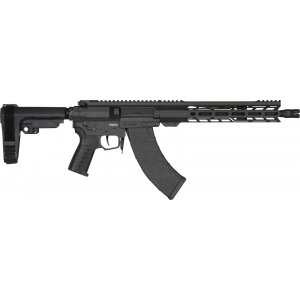 CMMG Mk47 Banshee, 7.62x39mm, 12.5 Barrel, 1- 30 Magazine, Black, Pistol