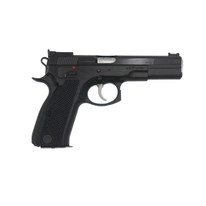 CZ 75 Bull Shadow Accu, 9mm, 4.925 Bull Barrel, 2- 16 Round Magazines, Black, Pistol