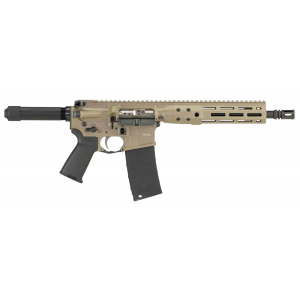 LWRC ICDIP5CK10ML Individual Carbine Direct Impingement 5.56x45mm NATO 10.50 30+1 Flat Dark Earth Cerakote Black Magpul MOE Grip Buffer Tube