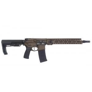 Patriot Ordnance Factory Minuteman 5.56x45mm NATO 30+1, 13.75 P&W 16 Dead Air Muzzle Break Patriot Brown Rifle