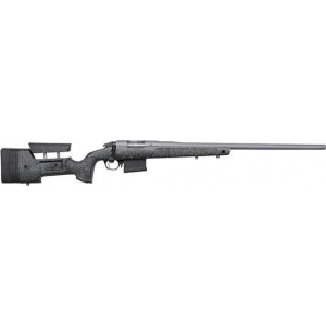 Bergara Premier HMR Pro 6.5 PRC 3+1 26 Threaded Black w/Gray Specs Mini-Chassis w/Adjustable Cheekpiece Stock Tactical Gray Cerakote Rifle