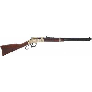 Henry Golden Boy Deluxe Engraved 3rd Edition, .17hmr, 20 Blued Octagon Barrel, 11+1 Capacity, Rifle