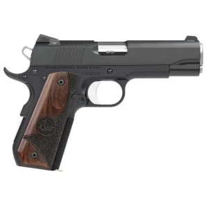 Dan Wesson 01838 Guardian 38 Super 4.25 9+1 Black Duty Finish Stainless Steel Wood Grip