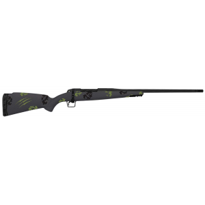 Fierce Firearms TWROG7MMBC20BF Twisted Rogue 7mm BC 20 Armour Lube Black Steel Threaded Barrel, Drilled & Tapped Steel Receiver, LR Negative Comb Forest Camo Carbon Fiber Stock
