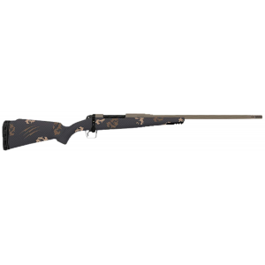 Fierce Firearms TWROG7MMBC20BRS Twisted Rogue 7mm BC 20 Smoked Bronze Cerakote Steel Threaded Barrel, Drilled & Tapped Steel Receiver, LR Negative Comb Sonora Ambush Camo Carbon Fiber Stock