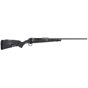 Fierce Firearms TWROG300WIN20GP Twisted Rogue 300 Win 20 Tungsten Cerakote Fluted Threaded Barrel, Drilled & Tapped Steel Receiver, LR Negative Comb Phantom Camo Carbon Fiber Stock