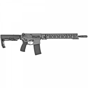Patriot Ordnance Factory Minuteman Direct Impingement, 5.56mm, 16.5 Barrel, 1- 30rd Magazine, Tungsten, Rifle