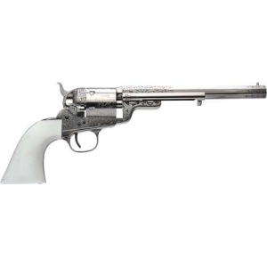 CIMARRON 1851RM WB HICKOK .38SPL 7.5 FS NICKEL ENGRAVED