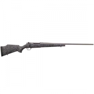 Weatherby MWM01N65RWR6T Mark V Weathermark 6.5 Wthby RPM 4+1 24 Tac Gray Cerakote Black w/Gray Webbing Fixed Monte Carlo Stock Right Hand
