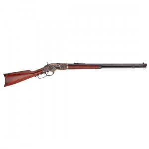 Taylors and Company 200FDE 1873 Taylor Tuned 357 Mag 10+1 20 Walnut Color Case Hardened Right Hand