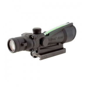 Trijicon 100161 ACOG  3.5x 35mm Obj 28.90 ft @ 100 yds FOV Matte Black Finish Dual Illuminated Green Crosshair 308 Ballistic