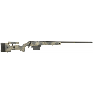 Bergara B-14 HMR Carbon Wilderness 7mm PRC 24 Threaded CF Barrel 5+1 Woodland Camo Adj Stock Rifle