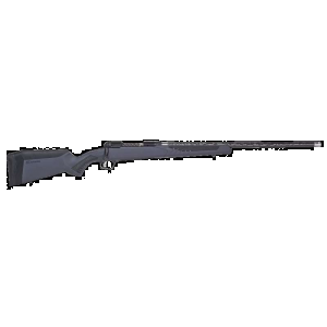Savage 57584 110 Ultralight 28 Nosler 2+1 24 Gray Fixed AccuFit Stock Black Melonite Right Hand