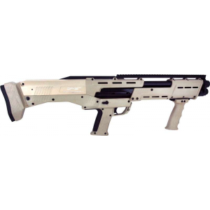 STD MFG DP-12 12GA DBL BBL PUMP SHOTGUN TAN