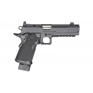 Springfield Armory 1911 DS Prodigy, 9mm, 5 Compensated Barrel, 2 Magazines, Optics Cut, Black, Pistol