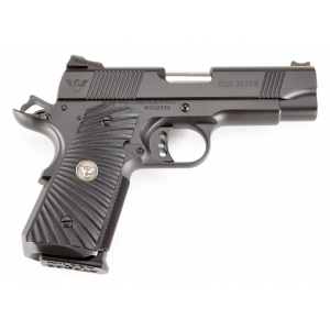 Wilson Combat CQBECP9 1911 CQB Elite Compact 9mm 4 91 Black G10 Starburst Grip Pistol