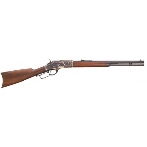 Cimarron 1873 Short, .357 Mag/.38 Spc, 20 Blued Octagon Barrel, Rifle