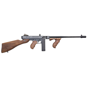 Thompson T5P 1927A-1  .45 Cal 20+1 16.50 Blue Finned Barrel, Blued Receiver, Walnut Wood Stock Walnut Grip