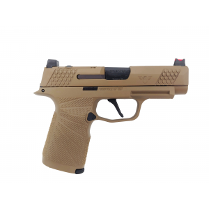 Wilson Combat WCP365XL, 9mm, 3.7 Barrel, WC Action Tuned Trigger 1- 12 Round Magazine, RMSc/Sig Romeo Zero Optic Cut, FDE, Pistol