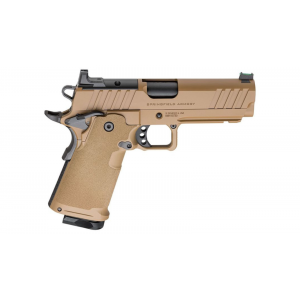 Springfield Armory 1911 DS Prodigy Low Capacity 9mm 4.25 10+1 AOS Coyote Brown Optic Ready Pistol