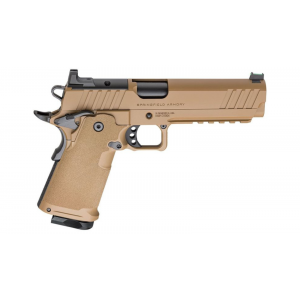 Springfield Armory 1911 DS Prodigy Low Capacity 9mm 5 10+1 AOS Coyote Brown Optic Ready Pistol